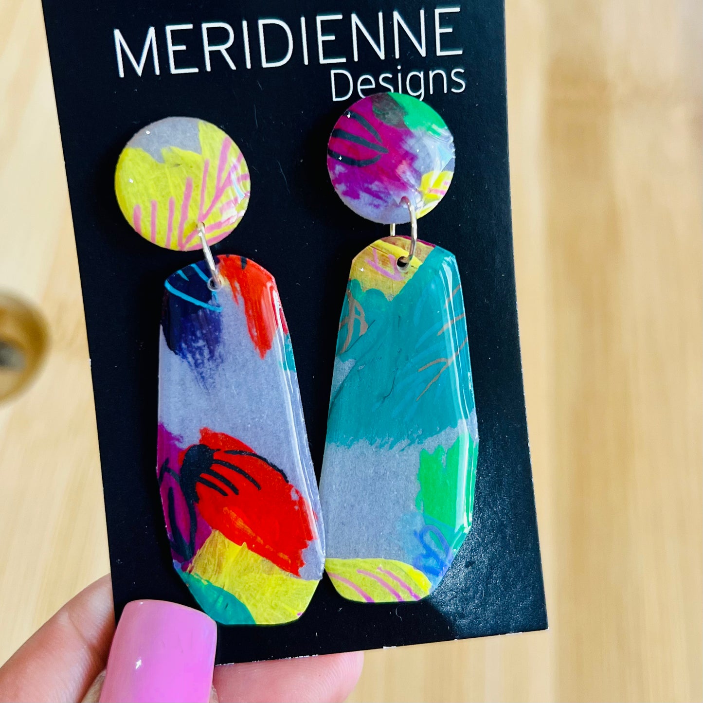 Paint Palette Green - shapes