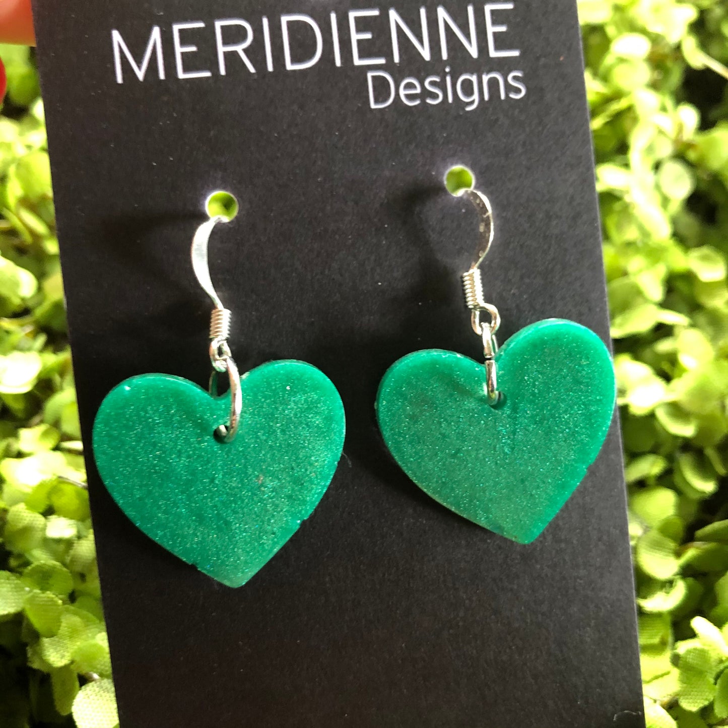 Turquoise Resin Earrings