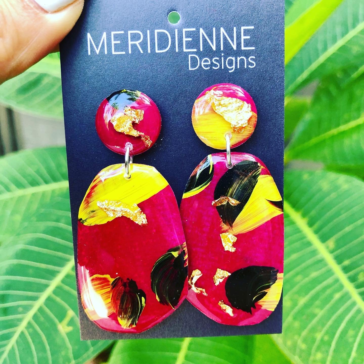 Paint Palette Red - L shapes