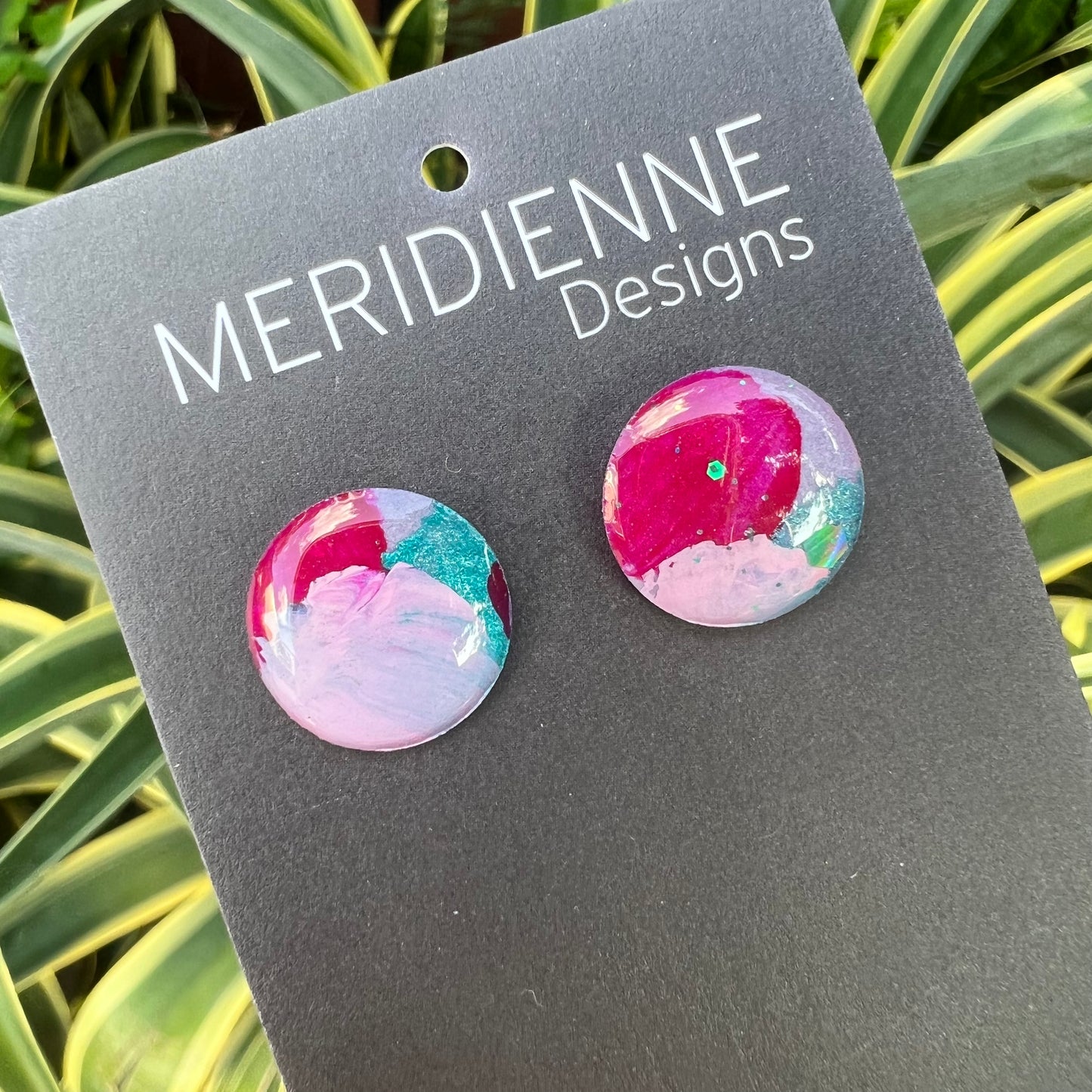 Paint Palette Pink - Mini Studs