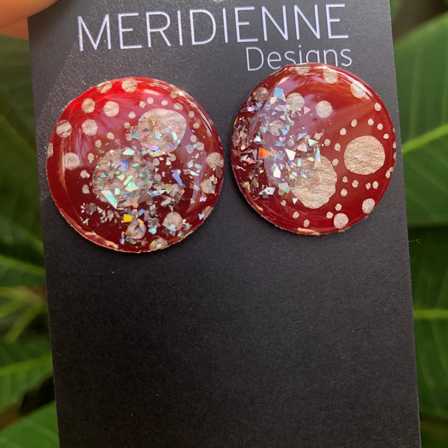 Paint Palette Red - Studs