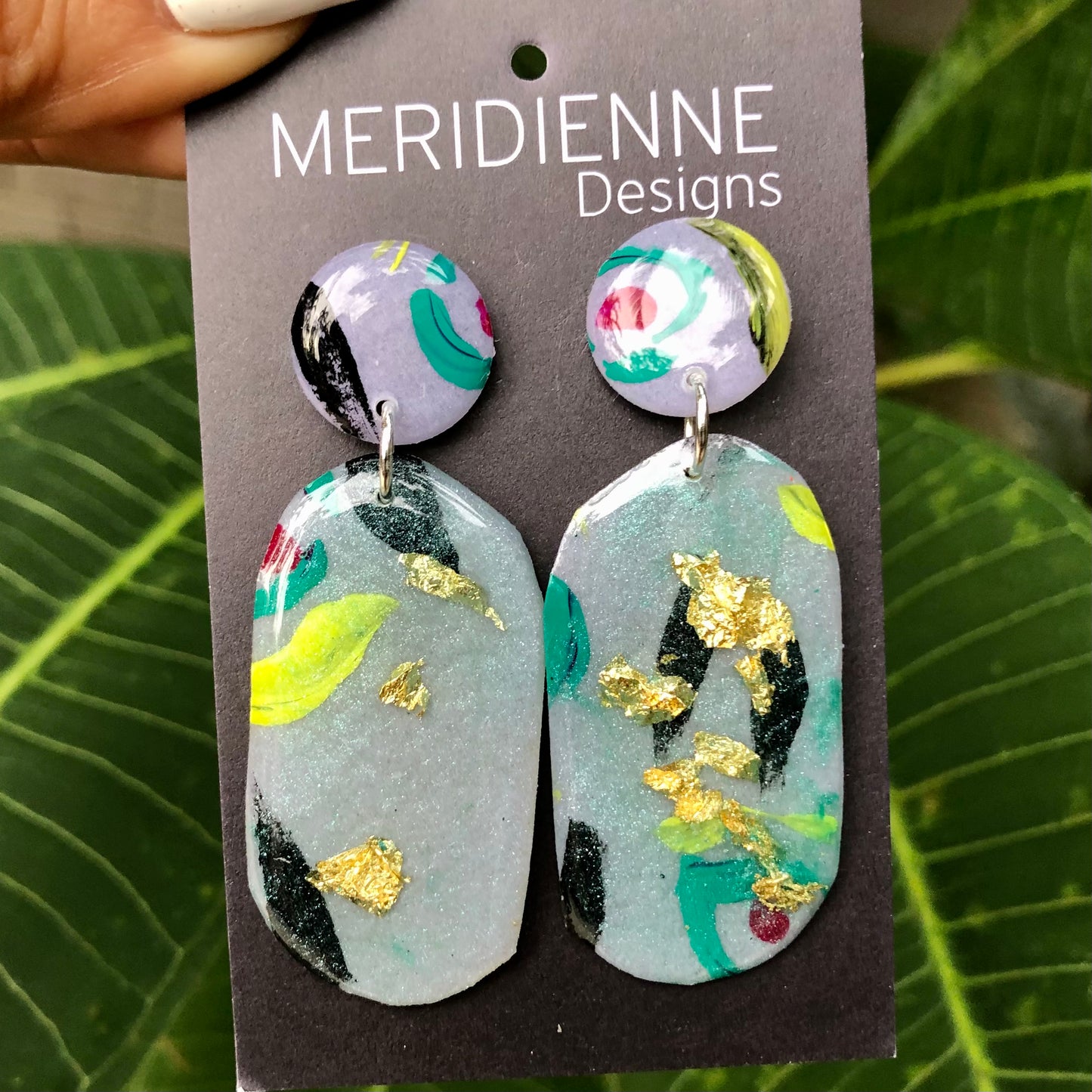 Paint Palette Green - shapes