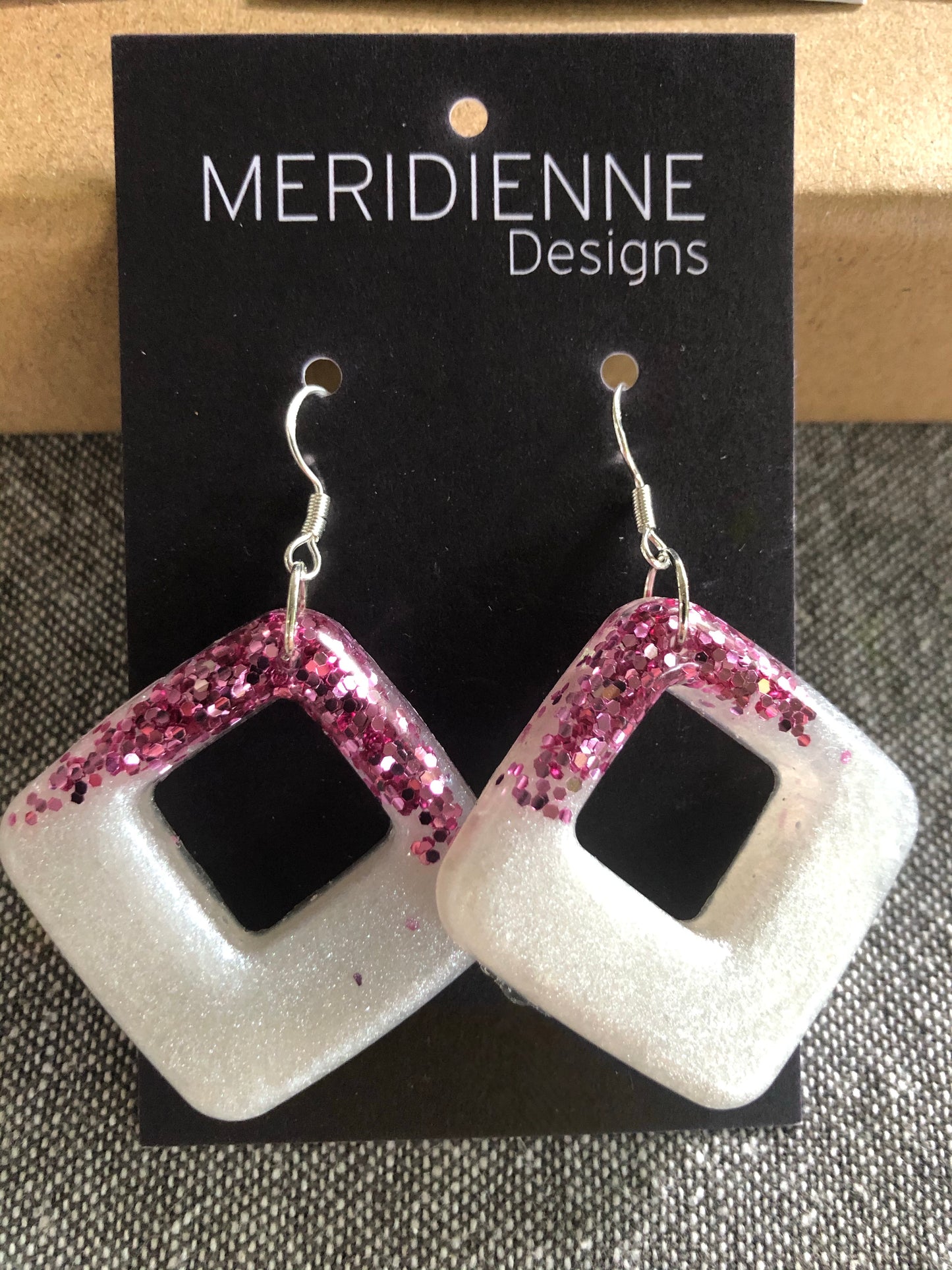 Pink Glitter and Pearl