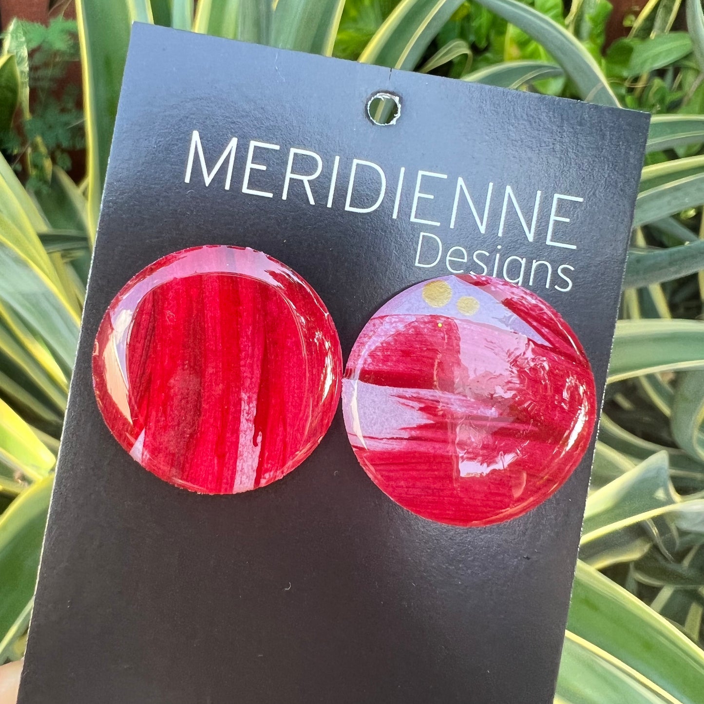 Paint Palette Red - Studs