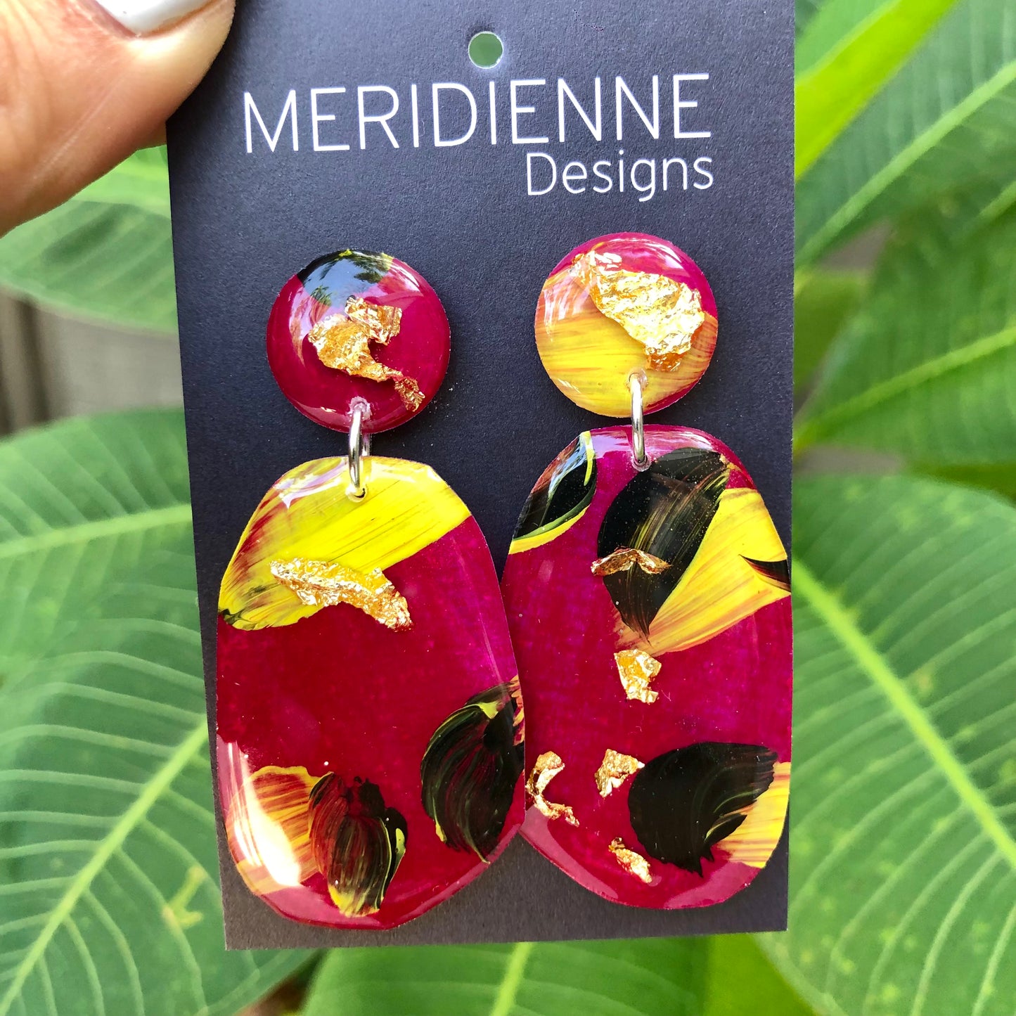 Paint Palette Red - L shapes