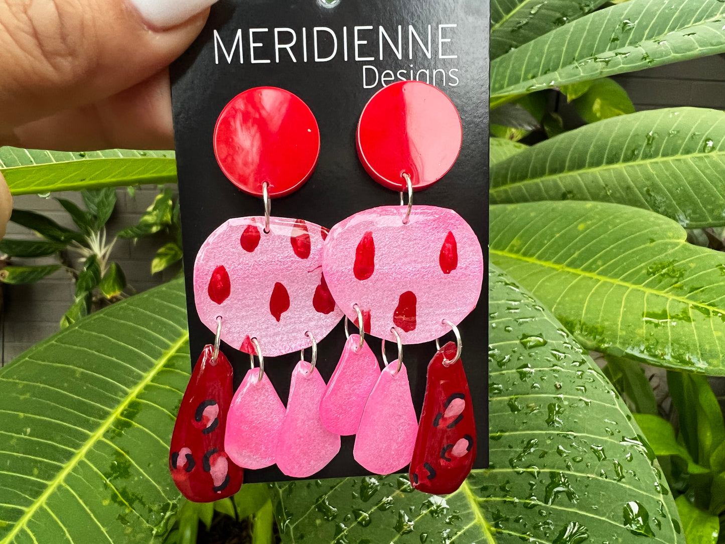 Fruit Resin Earrings