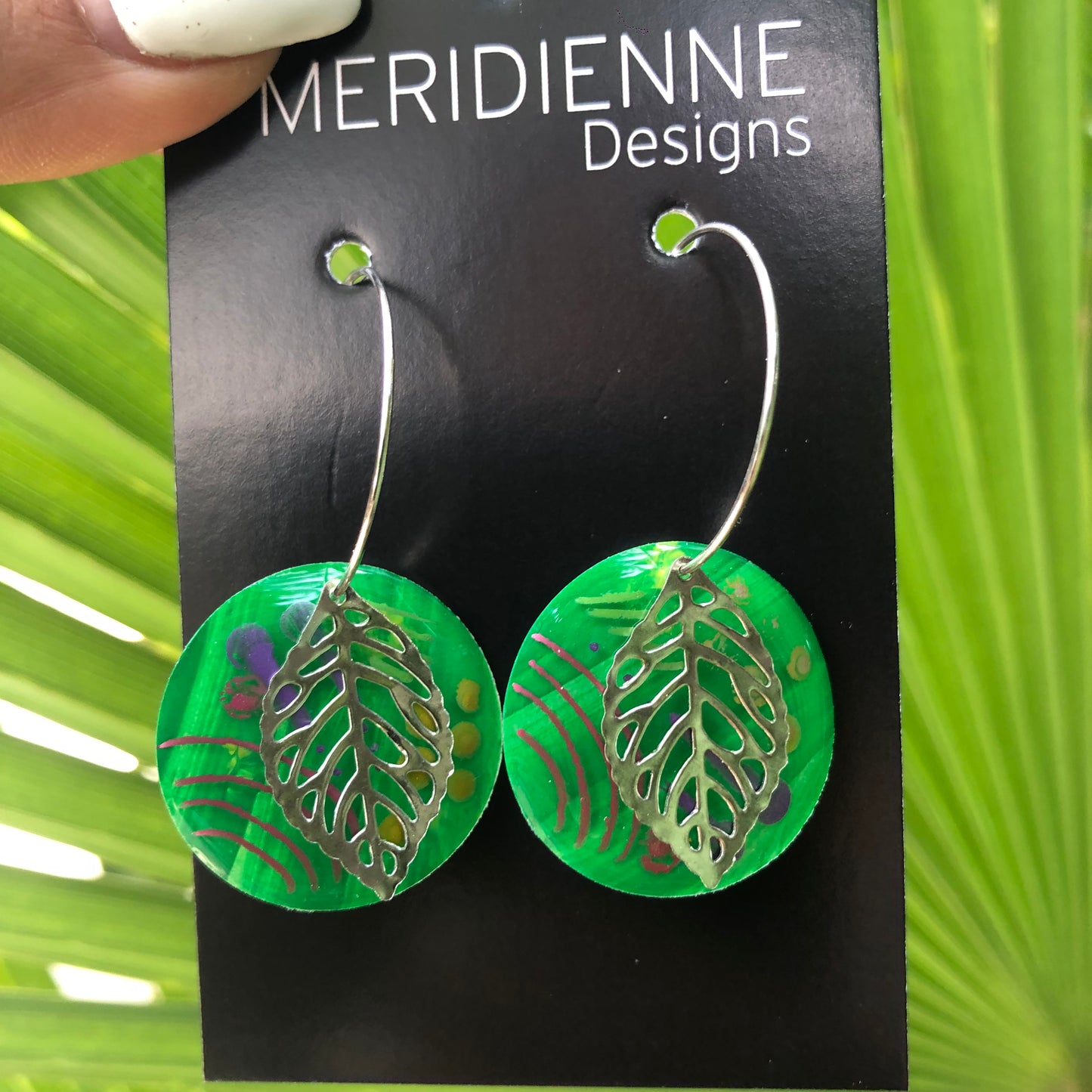 Paint Palette Green - L shapes