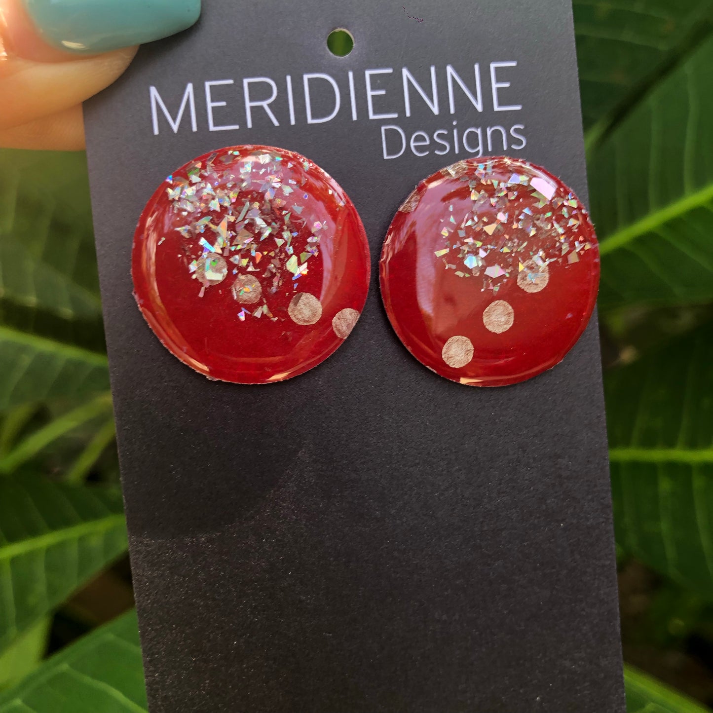 Paint Palette Red - Studs