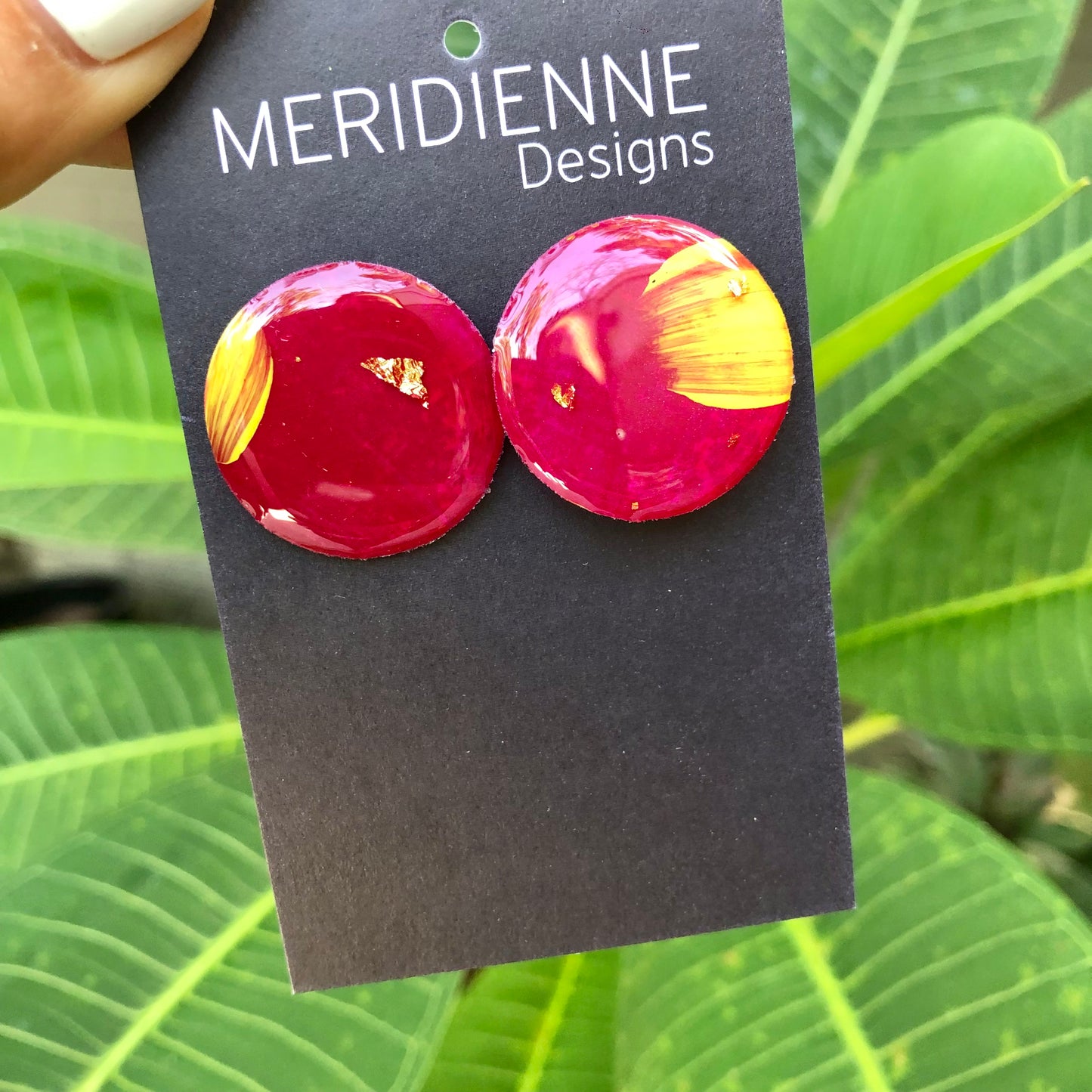 Paint Palette Red - Studs