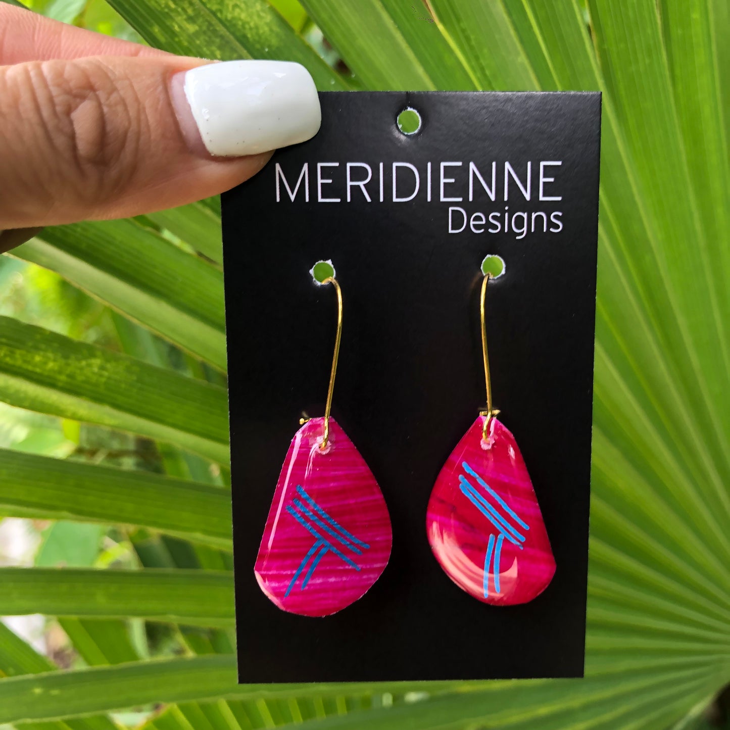 Paint Palette Pink - M shapes