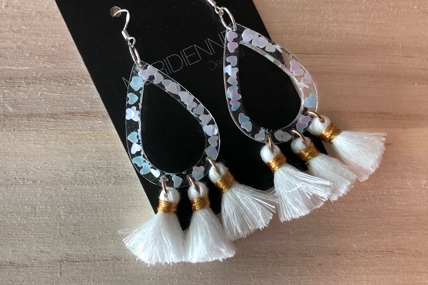 Tassle Resin Earrings