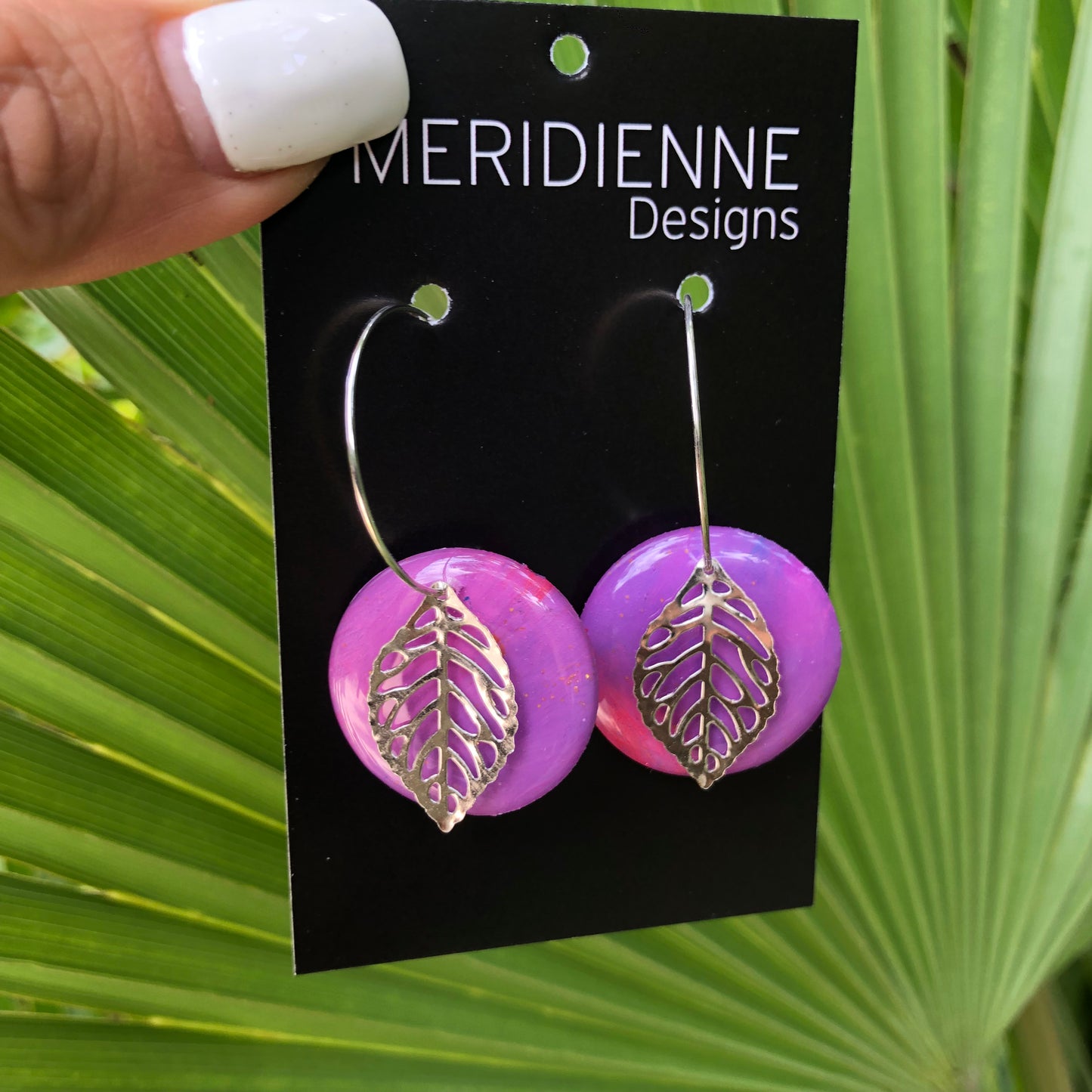 Paint Palette Purple - shapes