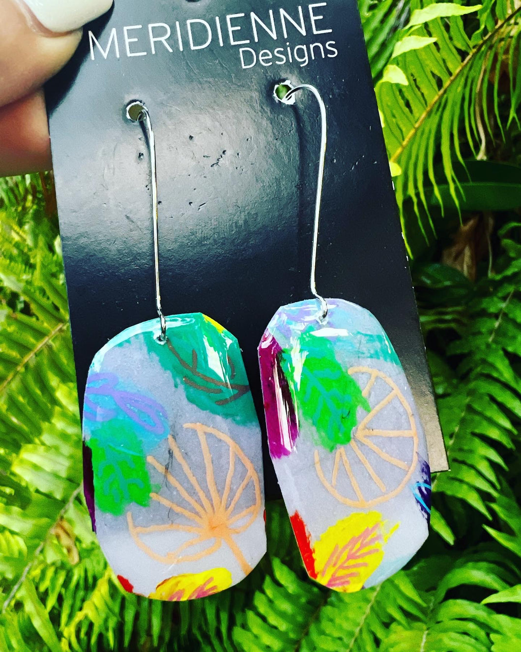 Paint Palette Stained Glass - L shapes