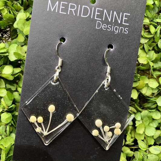 Botanical Resin Earrings