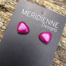 Load image into Gallery viewer, Studs - Mini Pink Resin Studs

